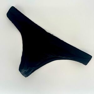 Radio Fiji Black Low Rise Bikini Bottoms